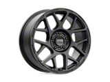 KMC Bully Satin Black Wheel; 17x8; 38mm Offset (14-23 Jeep Cherokee KL)