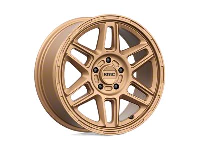 KMC Nomad Matte Bronze Wheel; 17x8; 38mm Offset (14-23 Jeep Cherokee KL)