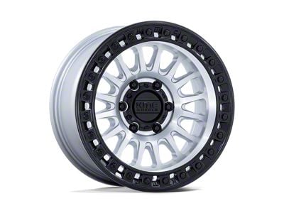 KMC IMS Machined with Black Lip Wheel; 20x9; 18mm Offset (20-25 Jeep Gladiator JT)