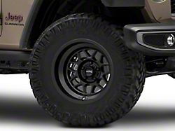 KMC Terra Satin Black Wheel; 17x9; -38mm Offset (20-25 Jeep Gladiator JT)