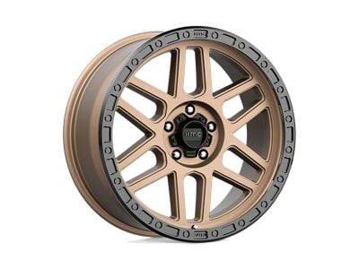 KMC Mesa Matte Bronze with Black Lip Wheel; 20x9; 18mm Offset (22-25 Jeep Grand Cherokee WL)
