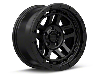 KMC Recon Satin Black Wheel; 17x8.5; 18mm Offset (05-10 Jeep Grand Cherokee WK, Excluding SRT8)
