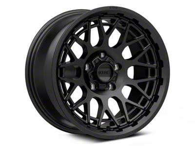 KMC Technic Satin Black Wheel; 18x9; 0mm Offset (22-25 Jeep Grand Cherokee WL)