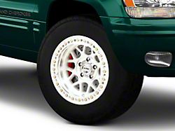 KMC Grenade Crawl Beadlock Machined Wheel; 17x9; -38mm Offset (99-04 Jeep Grand Cherokee WJ)