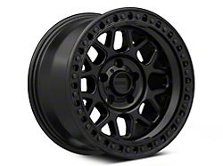 KMC GRS Satin Black Wheel; 17x9; 0mm Offset (99-04 Jeep Grand Cherokee WJ)