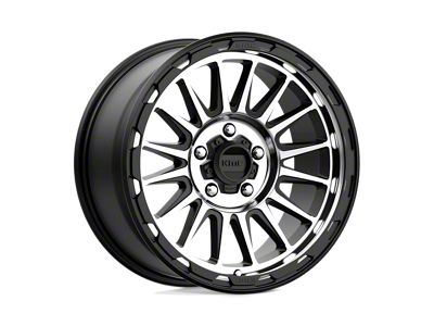 KMC Impact Satin Black Machined Wheel; 18x9; 18mm Offset (99-04 Jeep Grand Cherokee WJ)