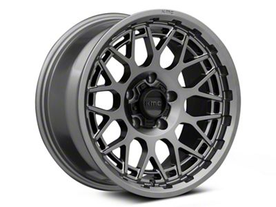 KMC Technic Anthracite Wheel; 18x9; 18mm Offset (05-10 Jeep Grand Cherokee WK)