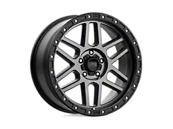 KMC Mesa Satin Black with Gray Tint Wheel; 20x9; 18mm Offset (11-21 Jeep Grand Cherokee WK2)