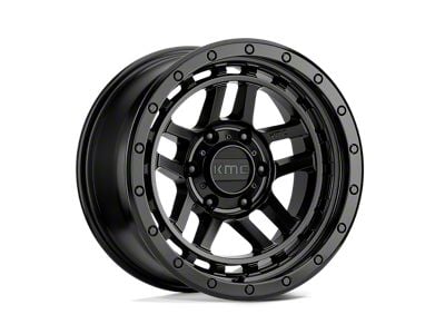 KMC Recon Satin Black Wheel; 18x8.5; 0mm Offset (22-25 Jeep Grand Cherokee WL)