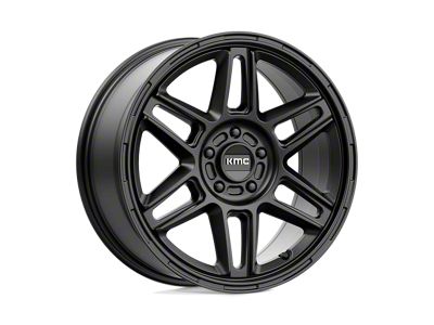 KMC Nomad Satin Black Wheel; 18x8; 38mm Offset (15-23 Jeep Renegade BU)