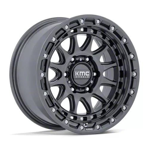 Jeep Wrangler Nemesis Gunmetal Wheel; 17x9; -12mm Offset (18-26