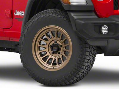 KMC Impact Ol Matte Bronze Wheel; 17x8.5; 0mm Offset (18-25 Jeep Wrangler JL)