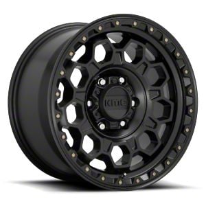KMC Jeep Wrangler Summit Satin Black Wheel; 17x8.5; 0mm