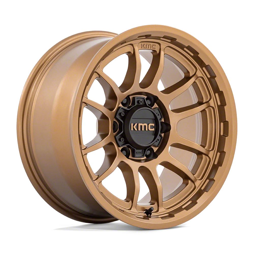 KMC Jeep Wrangler Wrath Matte Bronze Wheel; 20x9; 0mm Offset KM727ZX20905000 (0718 Jeep