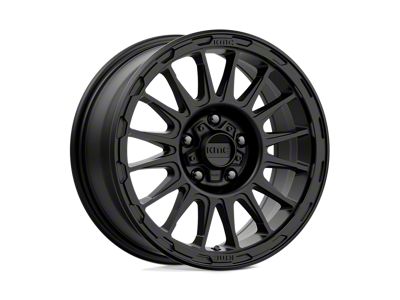 KMC Impact Satin Black Wheel; 18x9; 0mm Offset (18-25 Jeep Wrangler JL)
