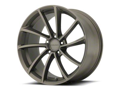 KMC Spin Matte Bronze Wheel; 18x8; 40mm Offset (97-06 Jeep Wrangler TJ)