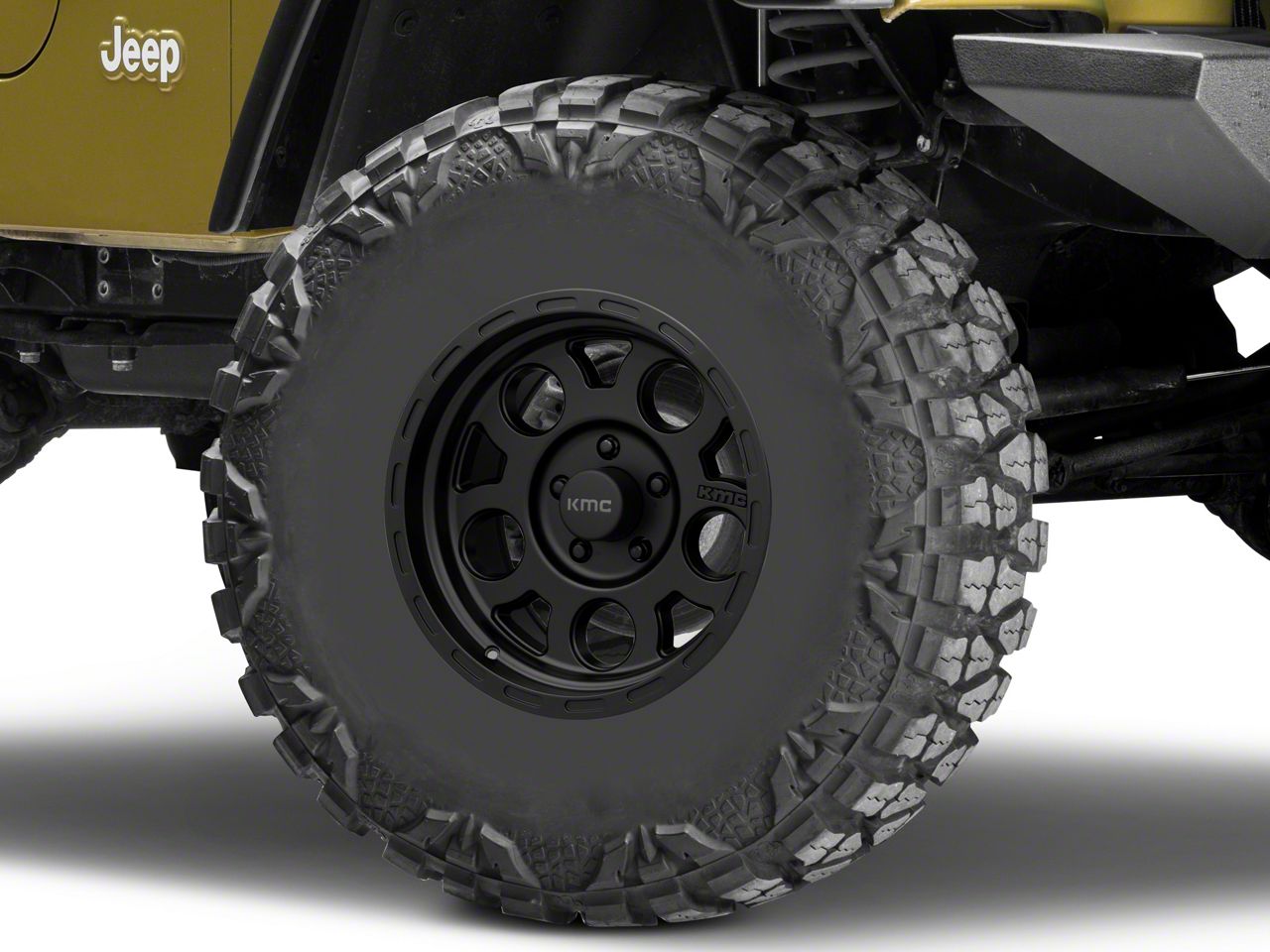 Pro Comp Wheels Jeep Wrangler 89 Series Kore Matte Black