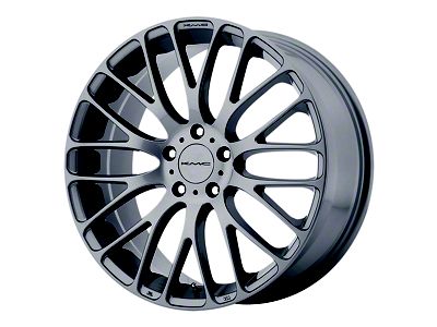 KMC Maze Pearl Gray Wheel; 20x8.5; 40mm Offset (97-06 Jeep Wrangler TJ)