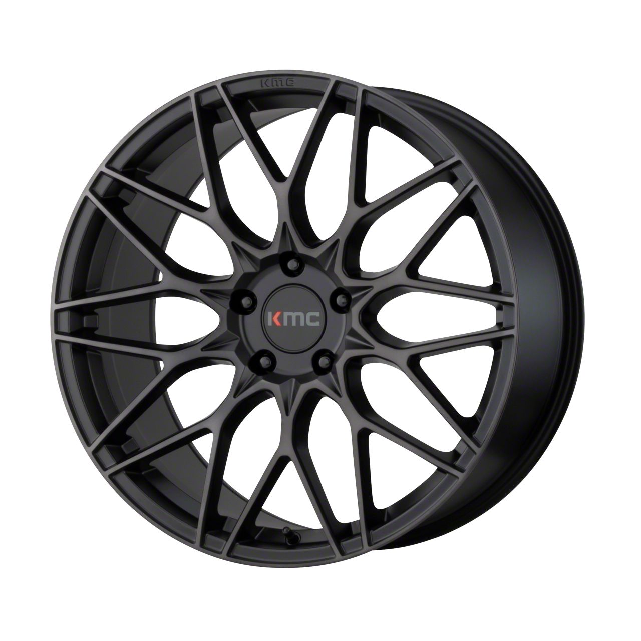 KMC Jeep Wrangler Alkaline Phantom Black Wheel; 19x10; 40mm