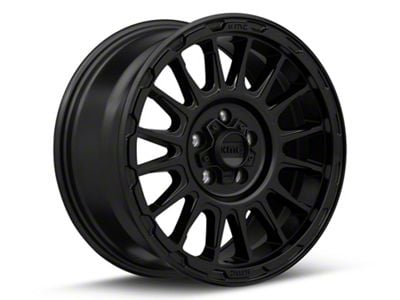 KMC Impact Satin Black Wheel; 16x7; 30mm Offset (87-95 Jeep Wrangler YJ)