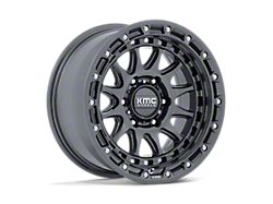 KMC Crux Gloss Gunmetal 6-Lug Wheel; 17x8.5; 25mm Offset (24-26 Tacoma)