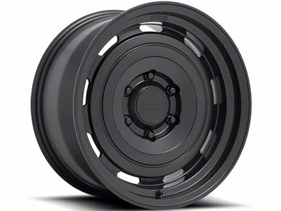 KMC Roswell Satin Black 6-Lug Wheel; 17x8.5; 0mm Offset (16-23 Tacoma)