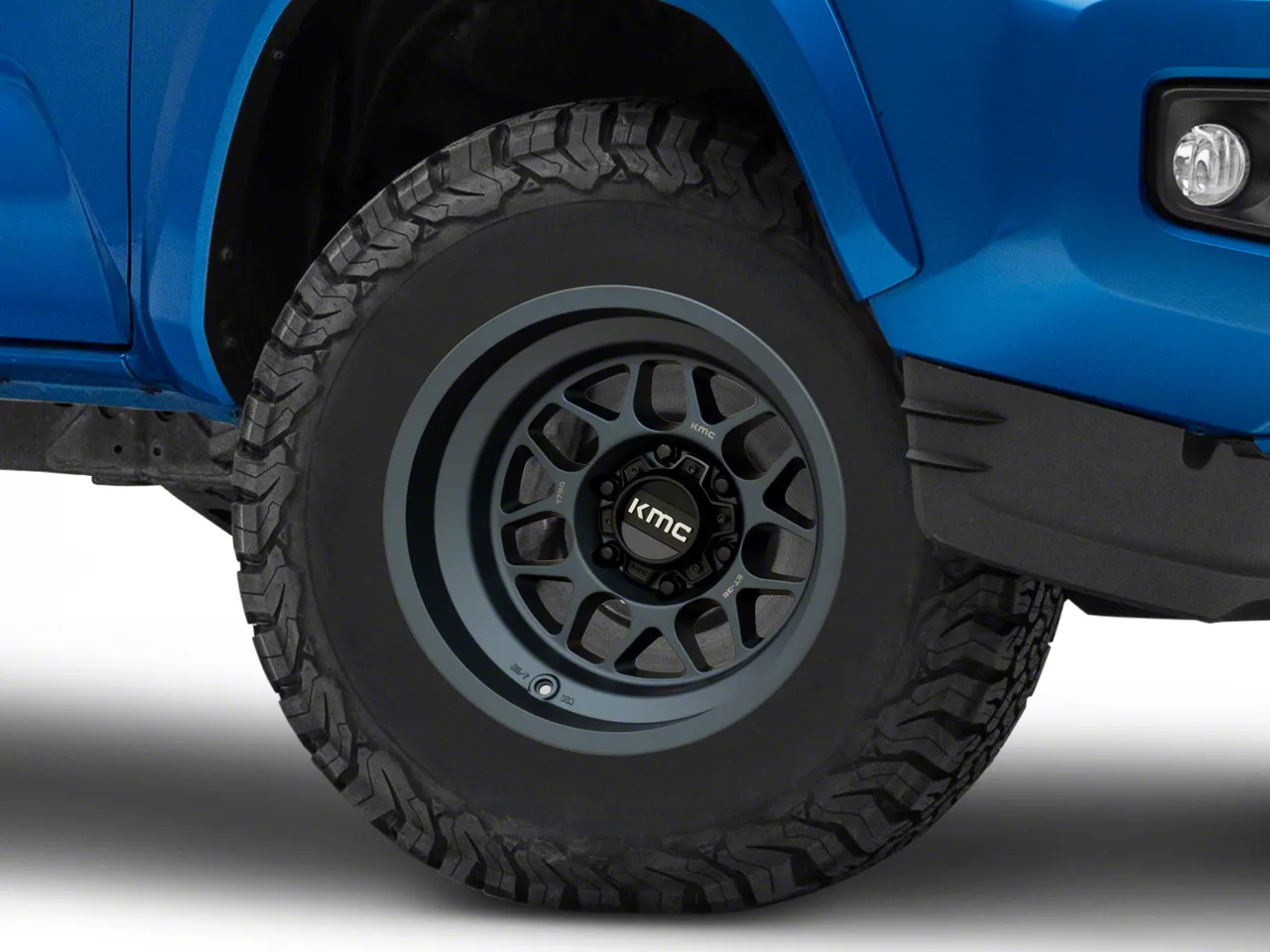 RK-5381　たくみ KMC Tacoma Terra Metallic Blue 6-Lug Wheel; 16x8; 0mm Offset