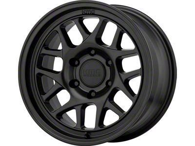 KMC Bully Ol Satin Black 5-Lug Wheel; 17x8.5; 18mm Offset (14-21 Tundra)