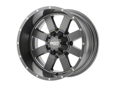 KMC Burst Chrome 6-Lug Wheel; 24x9.5; 15mm Offset (22-25 Tundra)