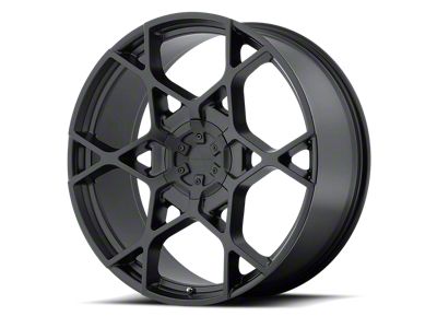 KMC Crosshair Satin Black 6-Lug Wheel; 26x9.5; 35mm Offset (22-25 Tundra)