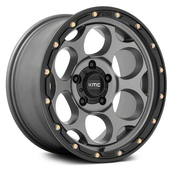 早割クーポン！ Tundra KMC Dirty 6-Lug Lip Black with Bronze Matte Harry ブレスレット・バングル