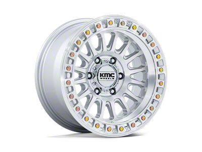 KMC IMS Gloss Silver with Machined Face 6-Lug Wheel; 18x9; 30mm Offset (22-25 Tundra)