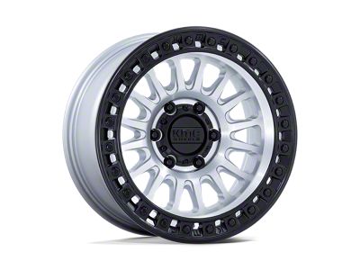 KMC IMS Machined with Black Lip 6-Lug Wheel; 18x9; 0mm Offset (22-25 Tundra)