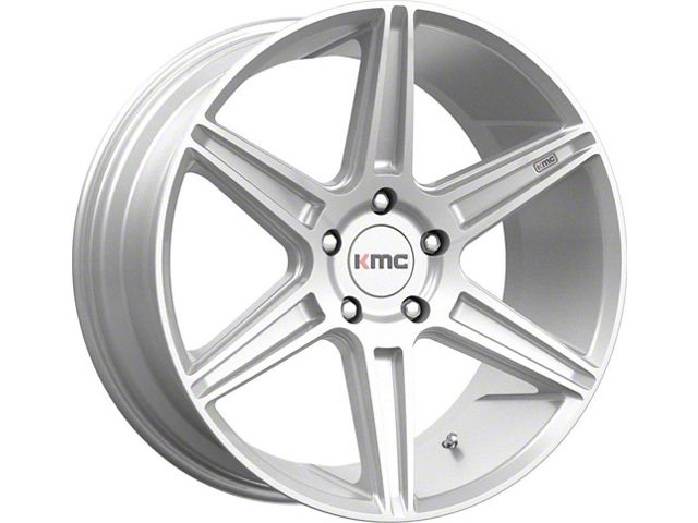 Prism Rims KMC Tundra Prism Truck Brushed Silver 6-Lug Wheel; 20x9; 30mm Offset ...