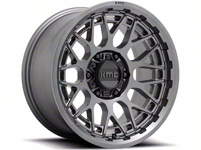 KMC Technic Anthracite 5-Lug Wheel; 20x9; 18mm Offset (14-21 Tundra)
