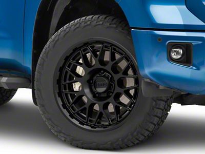 KMC Technic Satin Black 5-Lug Wheel; 20x9; 18mm Offset (14-21 Tundra)