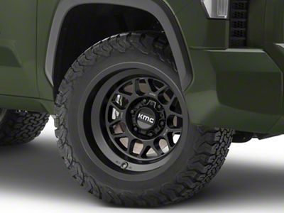 KMC Terra Satin Black 6-Lug Wheel; 20x9; -12mm Offset (22-25 Tundra)