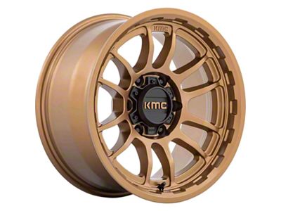 KMC Wrath Matte Bronze 6-Lug Wheel; 20x9; 0mm Offset (22-25 Tundra)