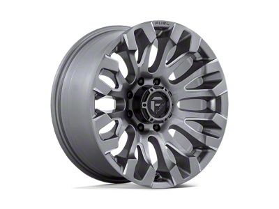 KMC Trek Satin Black with Gray Tint 6-Lug Wheel; 17x9; -12mm Offset (03-09 4Runner)