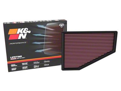 K&N Drop-In Replacement Air Filter (22-25 Jeep Grand Cherokee WL)