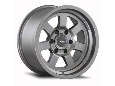 Konig HT2 Gloss Anthracite 6-Lug Wheel; 18x9; 0mm Offset (24-25 Tacoma)