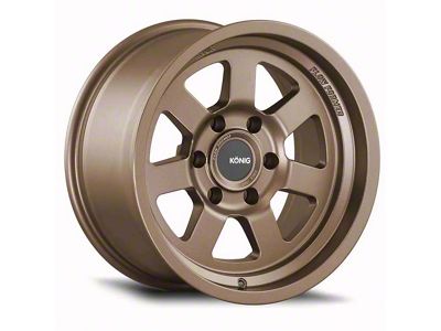 Konig HT2 Satin Bronze 6-Lug Wheel; 18x9; 0mm Offset (24-25 Tacoma)