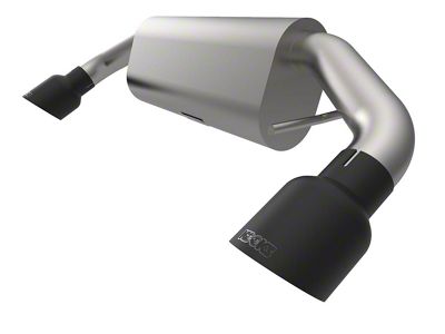 Kooks Street Series Axle-Back Exhaust with Black Tips (21-25 Bronco, Excluding Raptor)