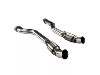 Kooks 3-Inch GREEN Catted OEM Connection Pipes (11-25 5.7L HEMI Jeep Grand Cherokee WK2 & WL)