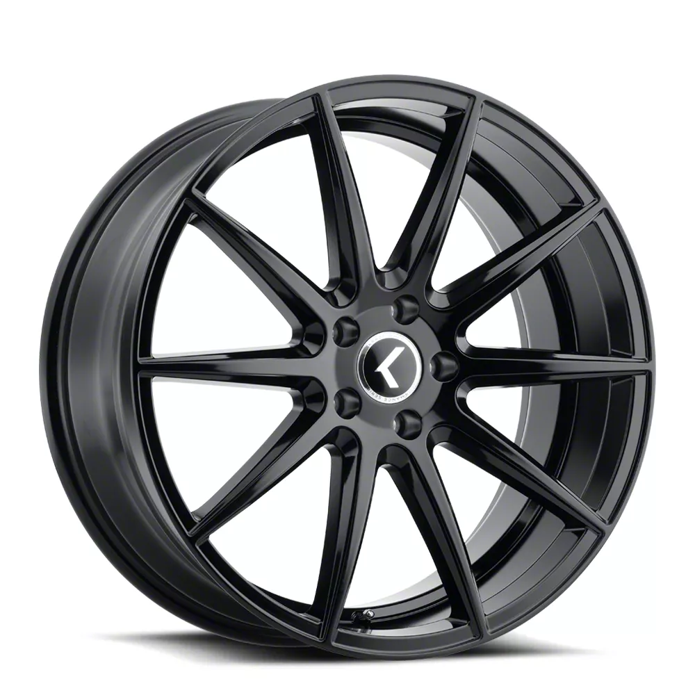 高質で安価 Black Gloss Spectra Cherokee Jeep Kraze Wheel; 38mm 20x8.5; 彫刻・オブジェ