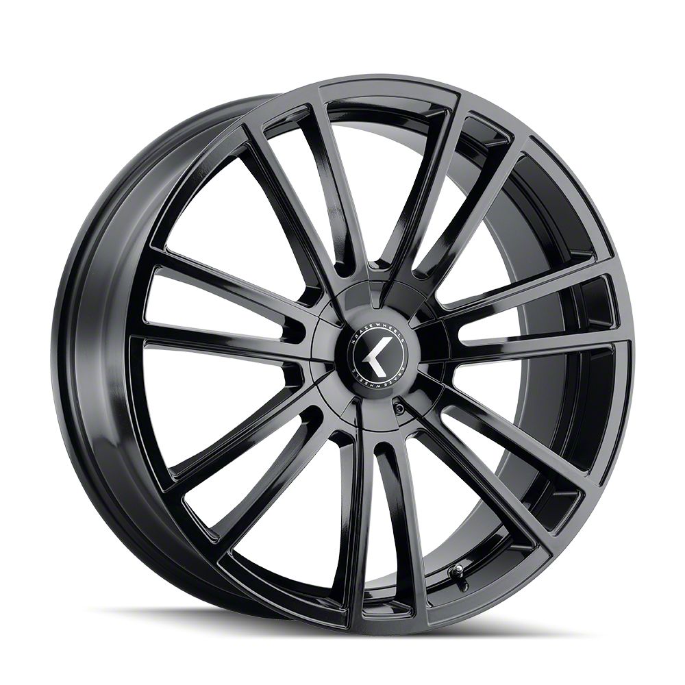 Kraze Jeep Wrangler Spectra Gloss Black Wheel; 22x8.5; 38mm