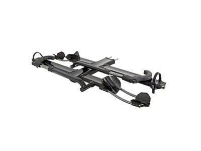 Kuat NV 2.0 Bike Rack Add-On; 2-Bike; Black Metallic with Gray Anodize