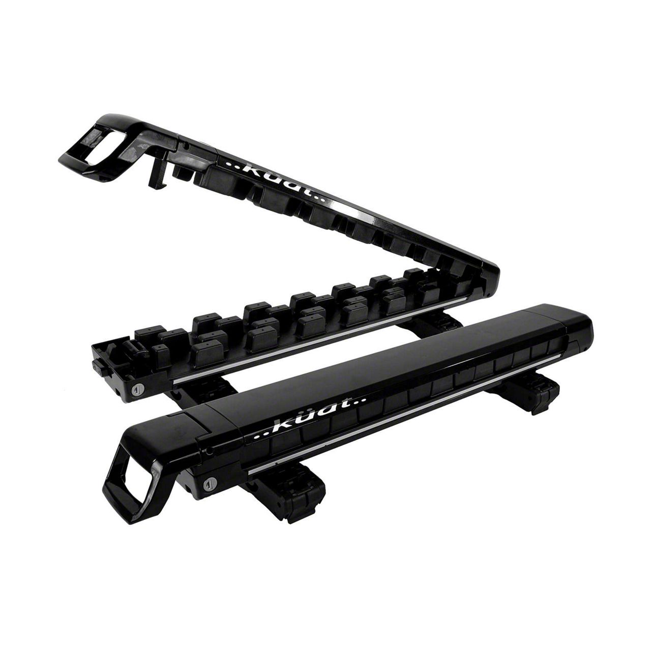 Kuat Jeep Wrangler GRIP 6 Ski Rack Black Metallic with Gray Anodize GRR6B Universal Some Adaptation May Be Required Free Shipping