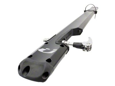 Kuat TRIO Fork Mount Bike Carrier; Carries 1 Bike; Black with Silver (Universal; Some Adaptation May Be Required)
