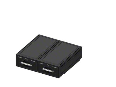 Kufu USA Catch-and-Click Two Drawer System; 11-Inch (10-24 4Runner w/ Third Row Seats)